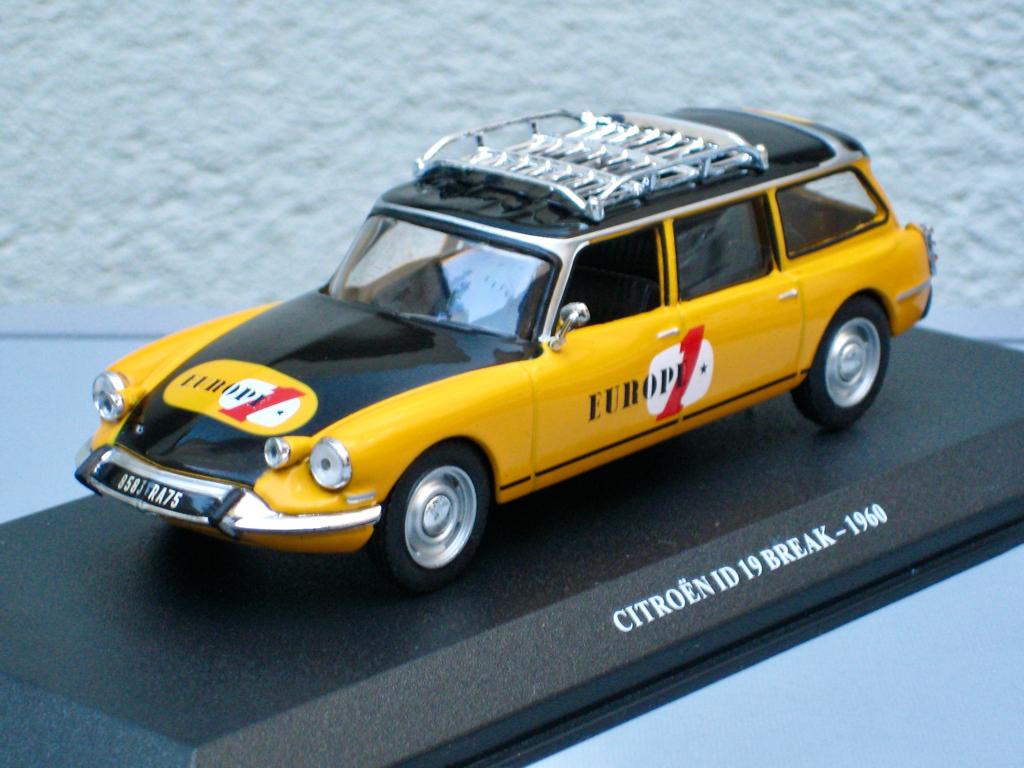 Citroen ID 19 Break 1963 "Europe 1" Altaya Utilitaires 1:43, Ophalen of Verzenden, Nieuw, Auto, Overige merken