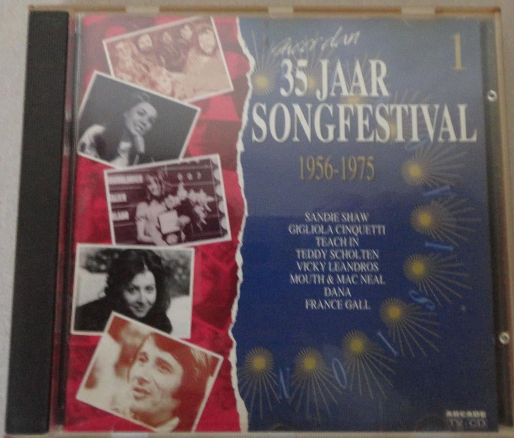 35 jaar Songfestval -1956-1975 (1, Ophalen of Verzenden, Gebruikt