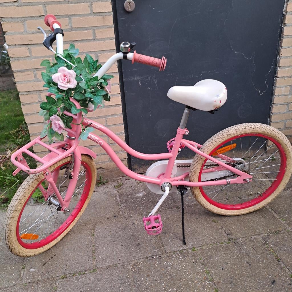 Amigo Superstar meisjesfiets 20 inch, Ophalen, Gebruikt, Amigo Superstar, Handrem