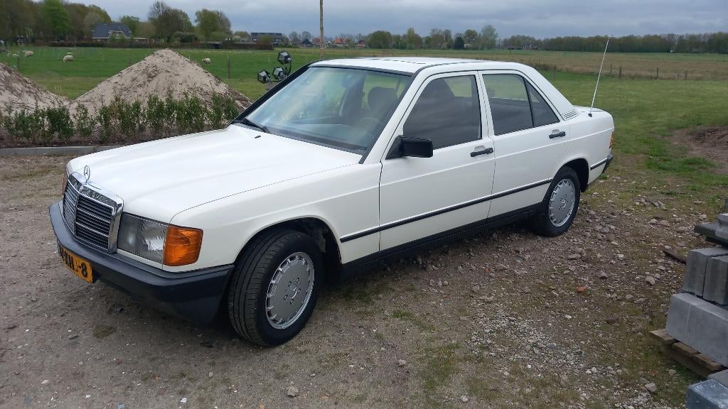 Zeer mooie Mercedes 190 E automaat, Automaat, Wit, Mercedes-Benz, Particulier