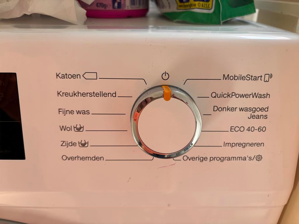 Miele wasmachine en condensdroger - z.g.a.n. wegens verhuizi, Witgoed en Apparatuur, Wasmachines, Ophalen, 1200 tot 1600 toeren