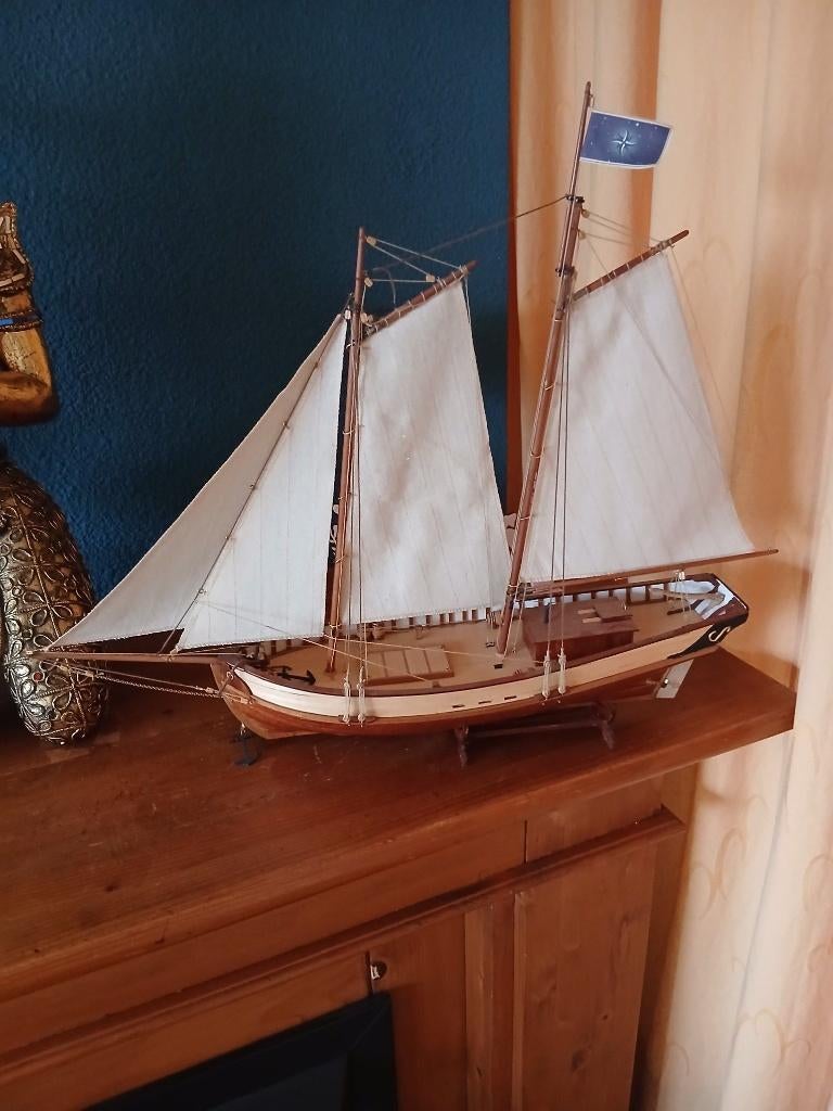 modelbouw schip, Hobby en Vrije tijd, Modelbouw | Boten en Schepen, Ophalen, Gebruikt