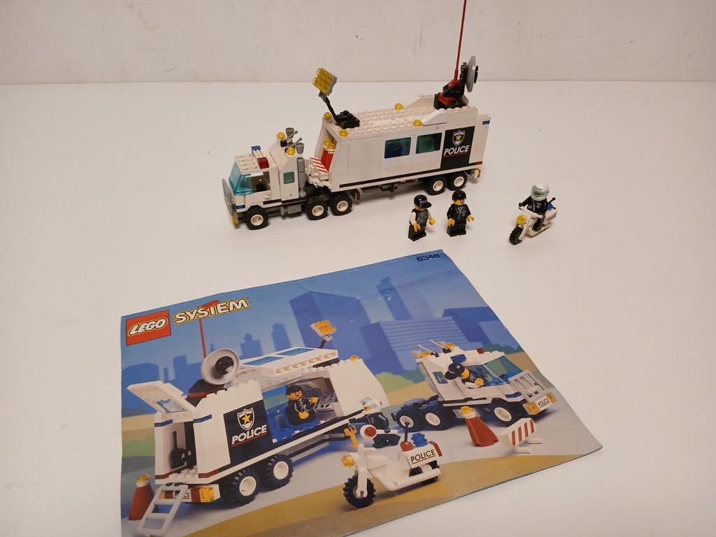Lego 6384 lego city politie commando vrachtwagen, Ophalen of Verzenden