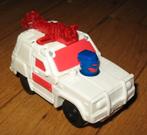 Transformers 2002 mcdonalds wit-rode auto 9x6cm, G1, Verzenden, Gebruikt