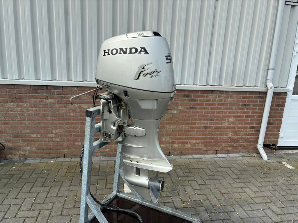 Honda 50 pk 4 takt , Powertrim, stil en zuinig, vaarkaar ., Honda, Viertaktmotor, Ophalen of Verzenden, Info@acwatersport.nl