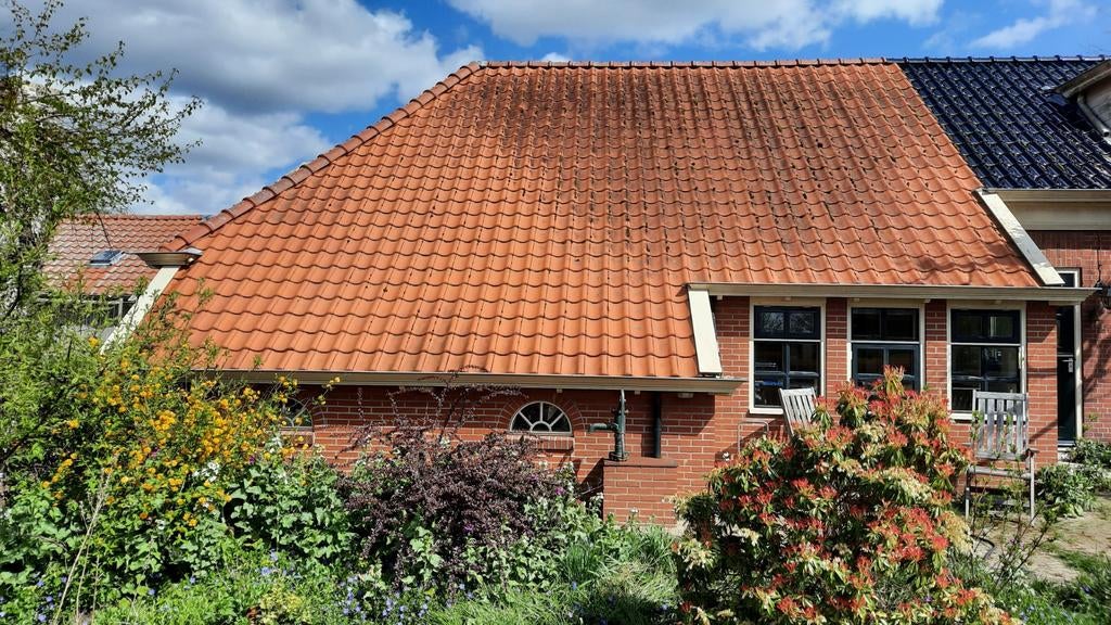 Jeka VHV Tegelen vario natuurrood dakpan nokvorst hoekkeper, Doe-het-zelf en Verbouw, Ophalen, Gebruikt