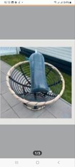 Nieuwe Papasan stoel, Huis en Inrichting, Stoelen, Ophalen of Verzenden, Nieuw, Zwart, Eén