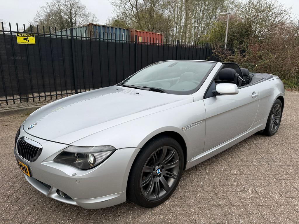 BMW 6 Serie Cabrio 650i High Executive Sportleer/Clima/Stoel, Automaat, Achterwielaandrijving, Gebruikt, 368 pk