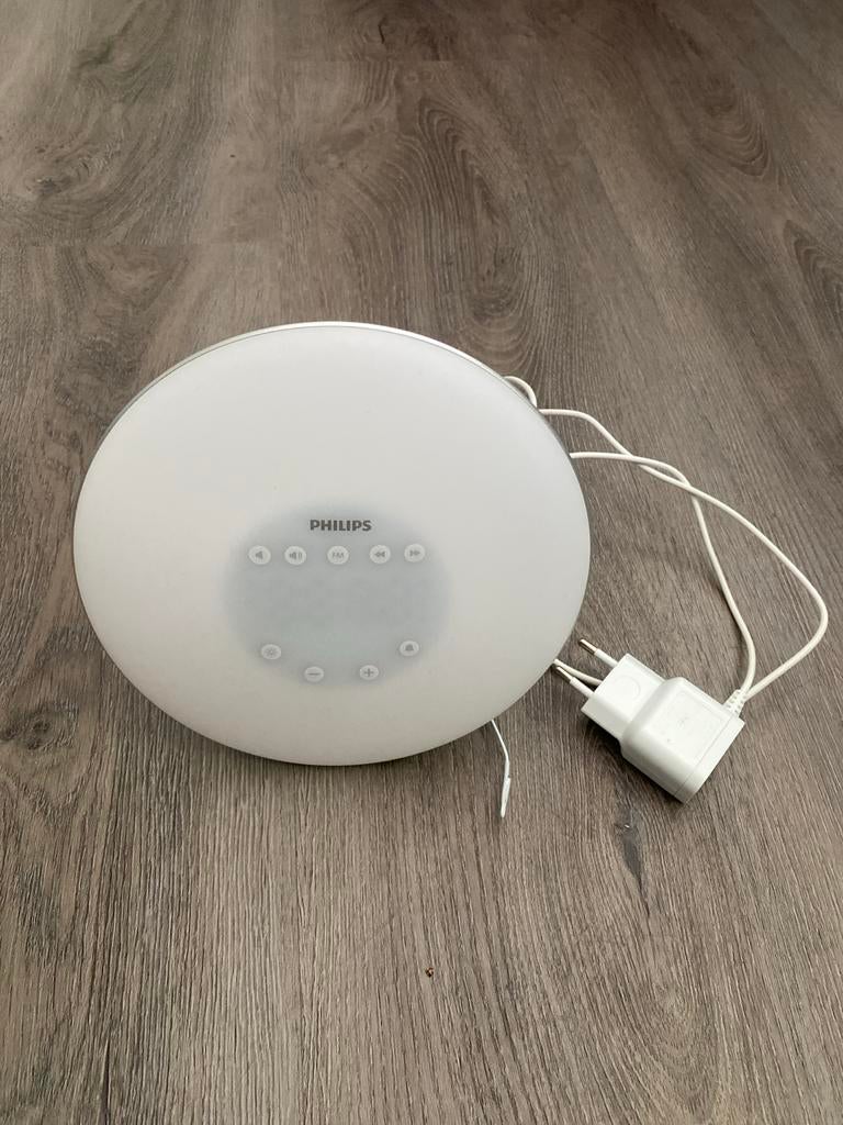 Philips Wake-up Light HF3506 - Zo goed als nieuw, Witgoed en Apparatuur, Wekkers, Ophalen of Verzenden, Zo goed als nieuw, Digitaal