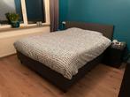 Boxspring 180x200 cm, Ophalen, Tweepersoons, Zo goed als nieuw, 180 cm