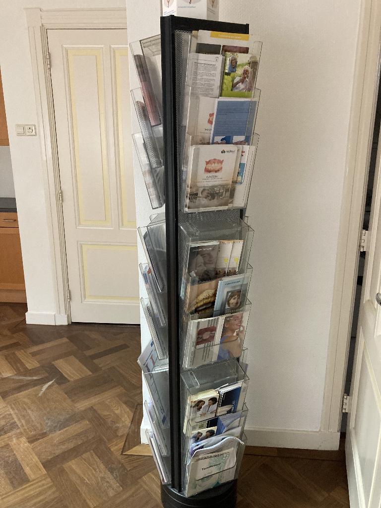 Foldercaroussel (uit medische praktijk), Receptie of Entree, Ophalen, Gebruikt, Overige typen