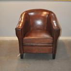 Nieuwe schapenleren fauteuil Lounge Atelier, Nieuw, Ophalen of Verzenden, 50 tot 75 cm, Leer