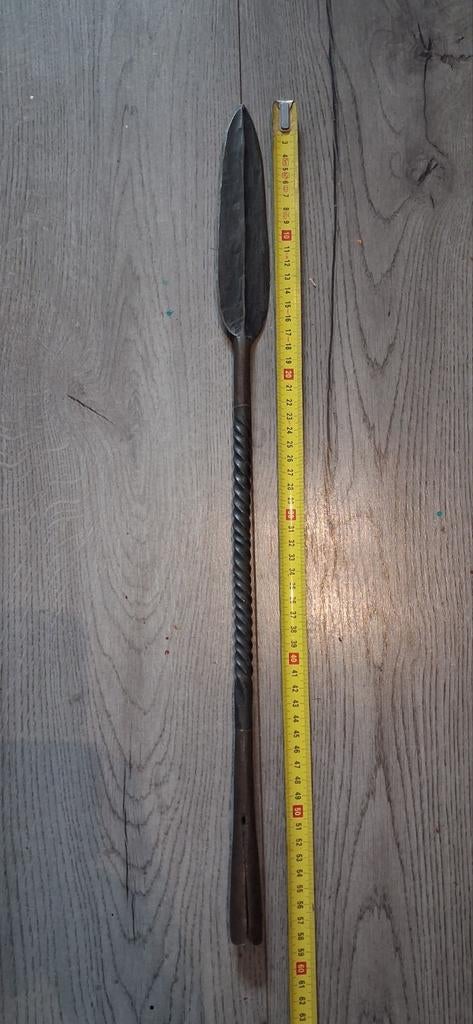 Speerpunt staal 58cm, Antiek en Kunst, Ophalen of Verzenden