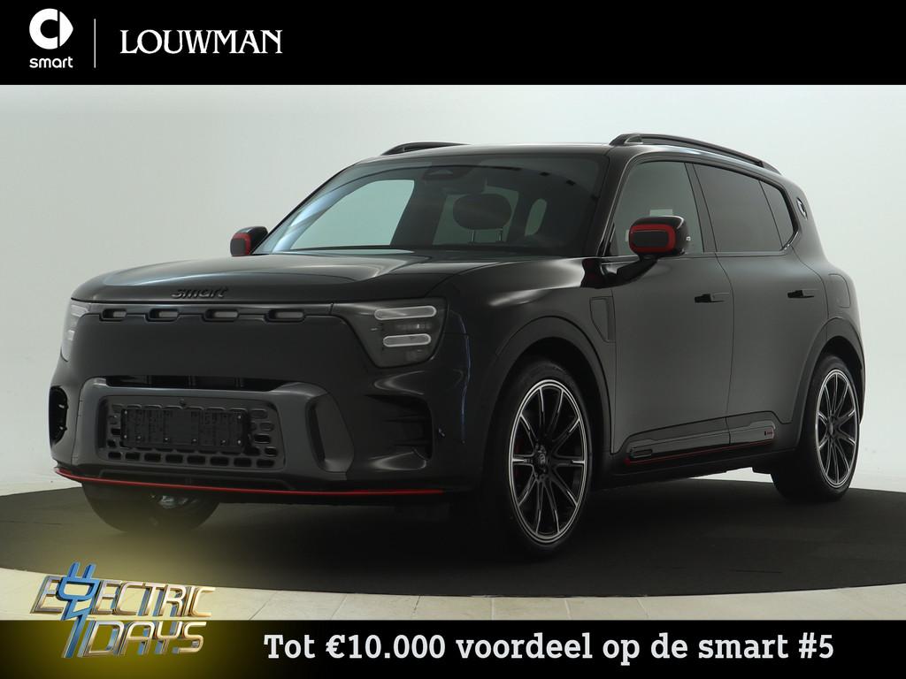 Smart #5 Brabus 100 kWh | € 63.460 NAAR € 53.450 | Elect, Auto's, Smart, Automaat, 2378 kg, Zwart, 646 pk
