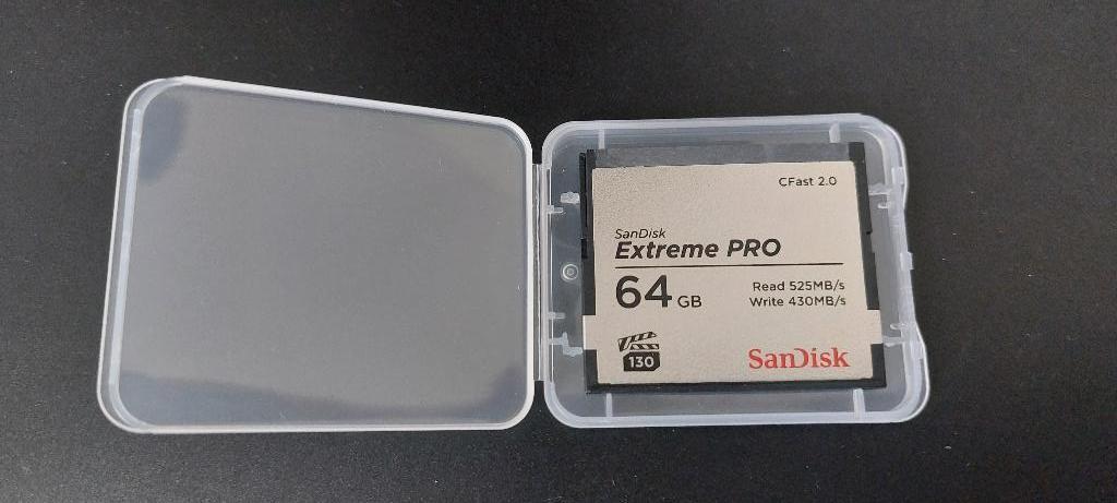 SanDisk Extreme Pro geheugenkaart 64 GB, Audio, Tv en Foto, Fotografie | Geheugenkaarten, Nieuw, 64 GB, SanDisk, Ophalen of Verzenden