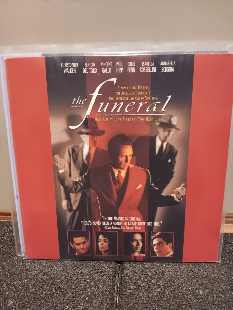 Laserdisc  the funeral nieuw staat, Ophalen of Verzenden, Zo goed als nieuw, 12 inch