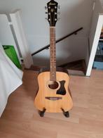 Akoestische gitaar met standaard van Ibanez, Muziek en Instrumenten, Snaarinstrumenten | Gitaren | Akoestisch, Ophalen, Klassieke of Spaanse gitaar