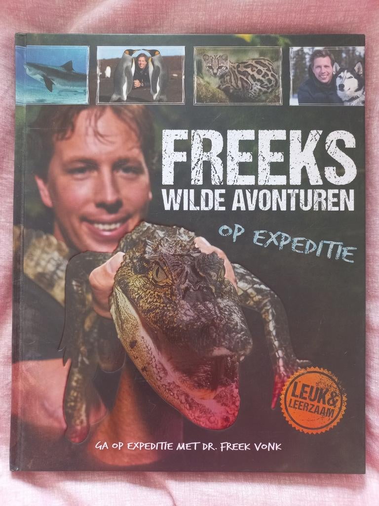 Freeks Wilde Avonturen - Op Expeditie met Freek Vonk, Ophalen of Verzenden, Natuur algemeen