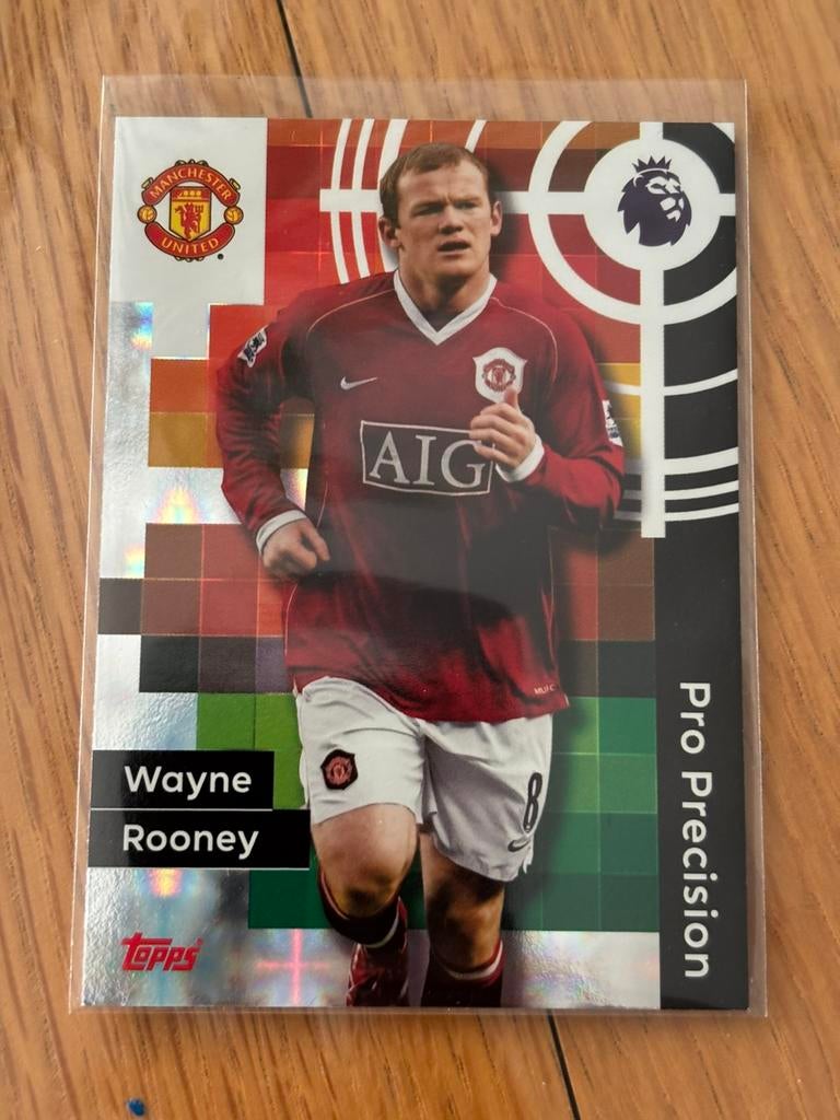 Topps card wayne Rooney, Verzenden, Nieuw, Plaatje