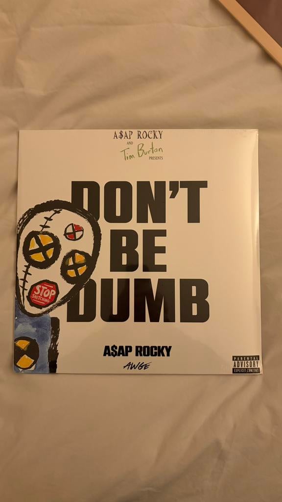 A$AP Rocky - Dont Be Dumb vinyl SIGNED, Ophalen of Verzenden, 2000 tot heden, Zo goed als nieuw, 12 inch