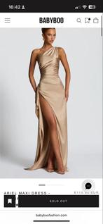 Elegante beige maxi jurk, Kleding | Dames, Jurken, Beige, Ophalen of Verzenden, Zo goed als nieuw, Maat 34 (XS) of kleiner