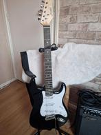 Morgan elektrische gitaar met versterker en accessoires, Muziek en Instrumenten, Snaarinstrumenten | Gitaren | Elektrisch, Ophalen