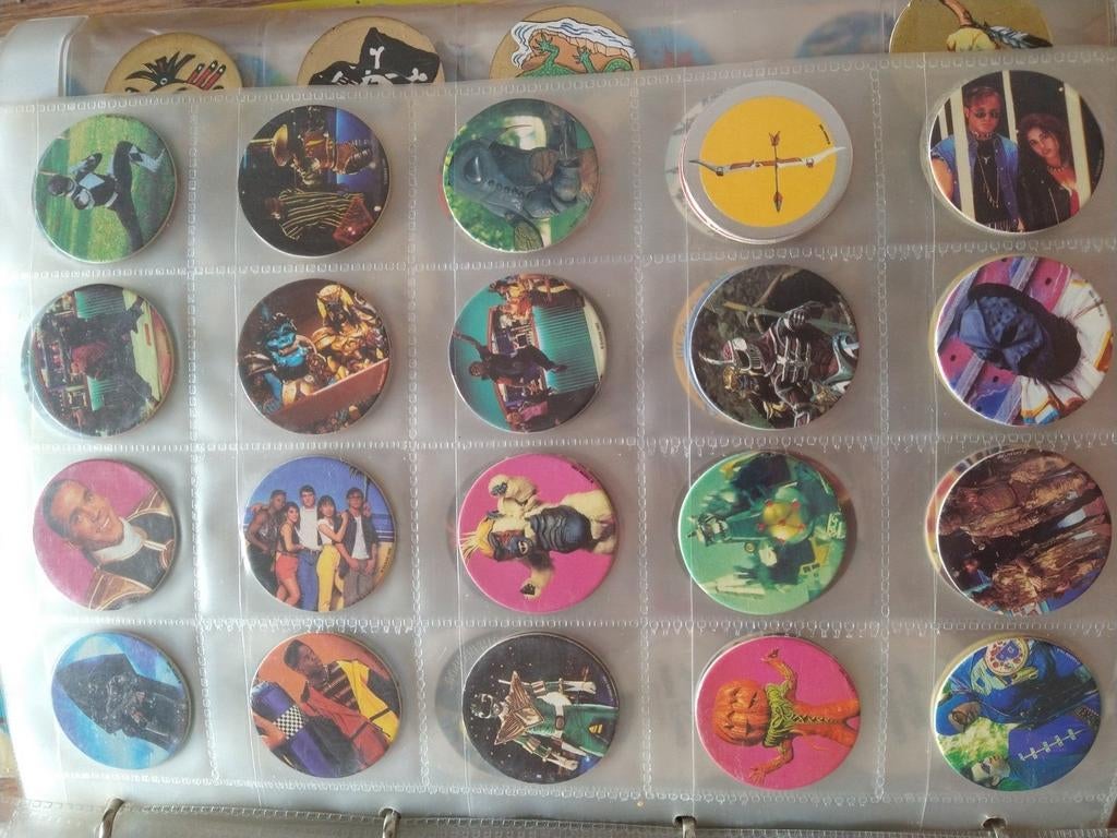 Power Rangers flippos set zeldzaam, Verzamelen, Flippo's, Ophalen of Verzenden, Losse flippo's