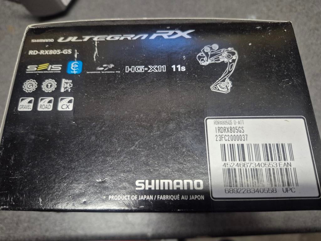 Shimano Ultegra RX achterderailleur Di2, 11 speed, Nieuw, Ophalen of Verzenden, Aluminium, Shimano