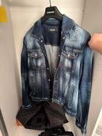 Dsquared2 denim jacket, Kleding | Heren, Verzenden, Zo goed als nieuw, Maat 52/54 (L), Blauw