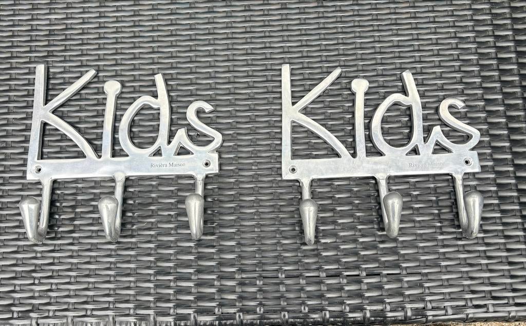 Riviera Maison Kids kapstokken, Huis en Inrichting, Ophalen of Verzenden, Gebruikt, Metaal, Kinderkapstok