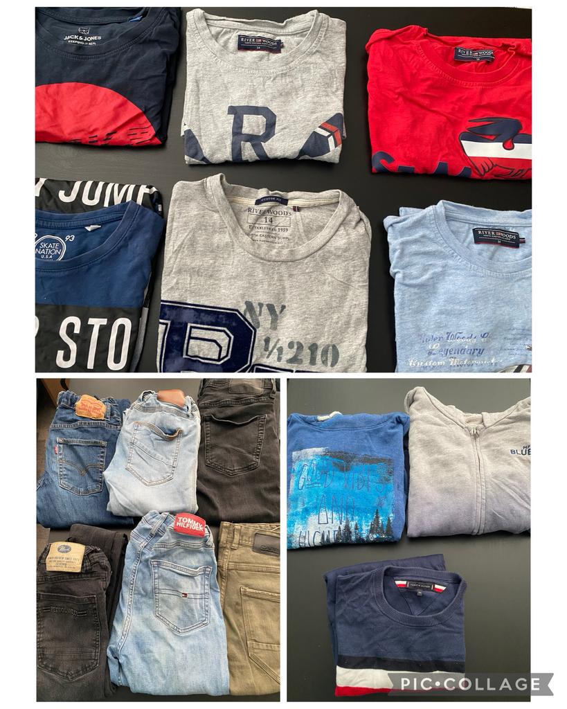 Merkenpakket maat 164 (6), Kinderen en Baby's, Kinderkleding | Maat 164, Ophalen of Verzenden, Gebruikt, Jongen, Setje