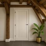 Binnendeur Borger - Witte barndeur - Landelijke deur - NIEUW, Doe-het-zelf en Verbouw, Deuren en Horren, Niet ingevuld, Binnendeur