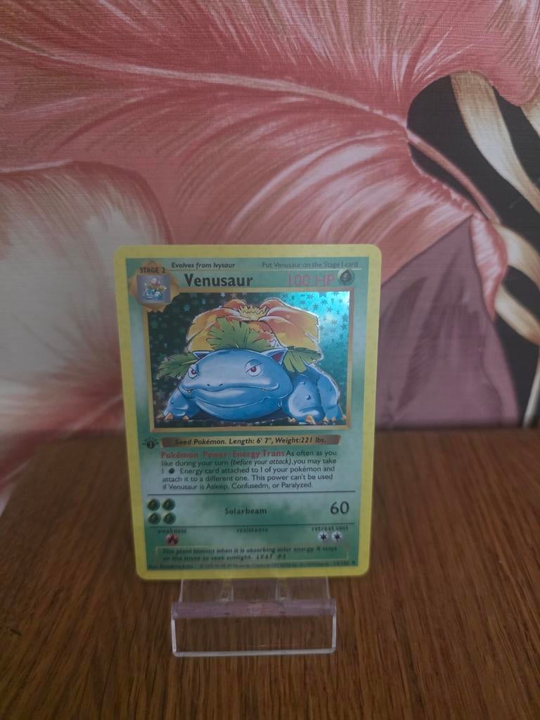 Venusaur Pokemon Kaart 15/102, Ophalen of Verzenden, Zo goed als nieuw