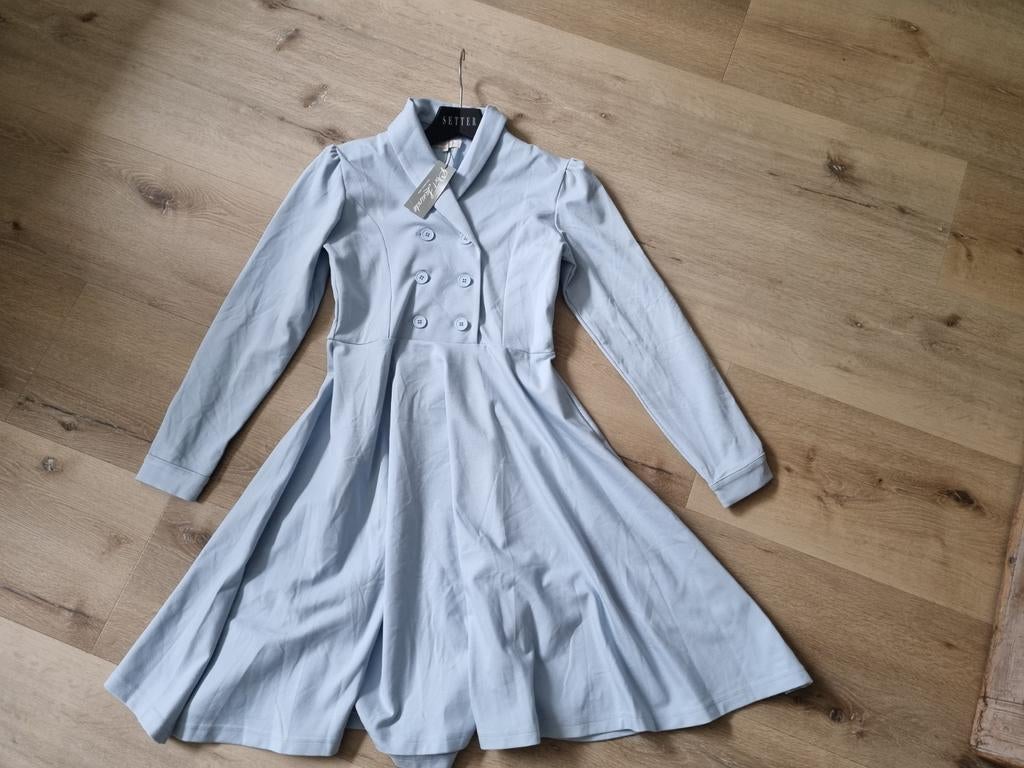 Jurk Lente/Voorjaar Maat 176 (XS) Nieuw Port Lavande, Meisje, Port lavande, Nieuw, Ophalen of Verzenden