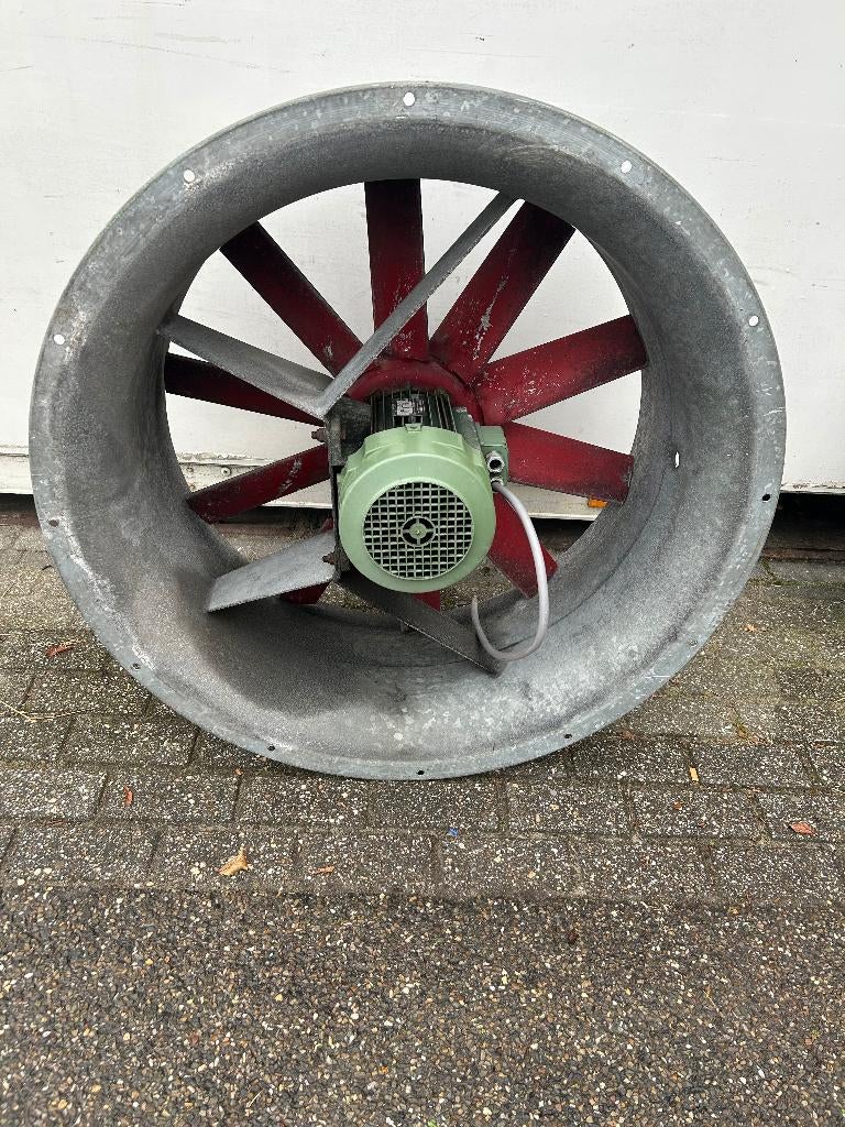 ventilator leroy somers LS112M1 380V/220V 50 Hz 2,2 kW, Doe-het-zelf en Verbouw, Ventilatie en Afzuiging, Ophalen, Gebruikt, Ventilator