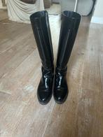 Lak laarzen maat 38 Luca Grossi, Kleding | Dames, Schoenen, Hoge laarzen, Verzenden, Zwart, Zo goed als nieuw