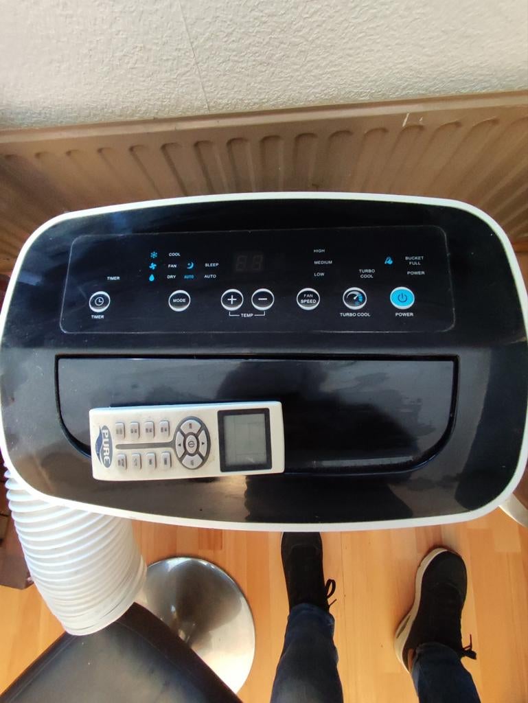 Pure Cool Mobiele Airco met Afstandsbediening, Gebruikt, Timer, Minder dan 60 m³, 3 snelheden of meer