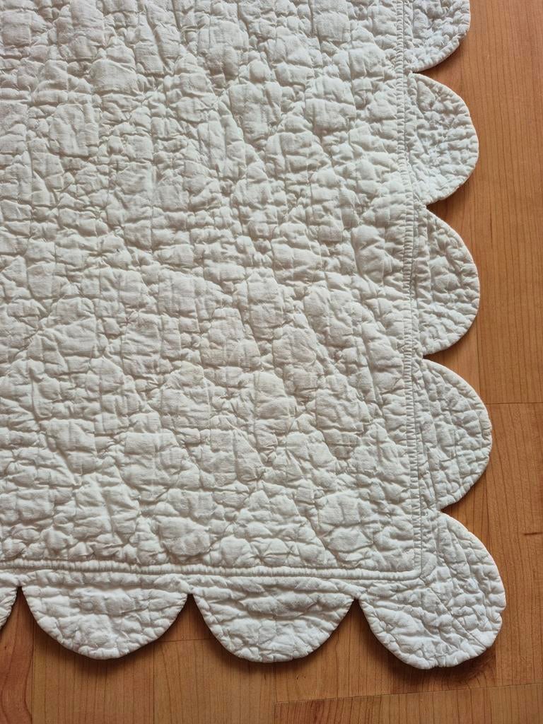 Colorique baby kindersprei roomwit, Ophalen of Verzenden, Wit, Jongetje of Meisje