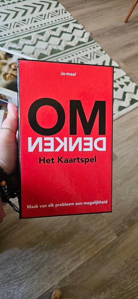 OMDENKEN Het Kaartspel, Een of twee spelers, Ophalen of Verzenden, Zo goed als nieuw, Ja-Maar