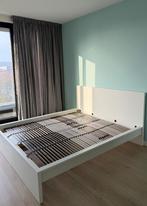 IKEA MALM bed 180x200 wit met lattenbodem, Ophalen, Wit, Tweepersoons, Zo goed als nieuw