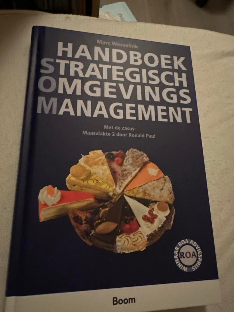 Handboek Strategisch Omgevingsmanagement - Marc Wesselink, Boeken, Ophalen of Verzenden, Zo goed als nieuw, Management