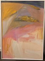 Abstract schilderij met lijst, Antiek en Kunst, Kunst | Schilderijen | Abstract, Ophalen