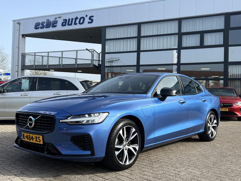 Volvo S60 2.0 T6 Recharge AWD R-Design Navigatie Trekhaak El, Auto's, Volvo, Bedrijf, Te koop, S60, 4x4, ABS, Achteruitrijcamera