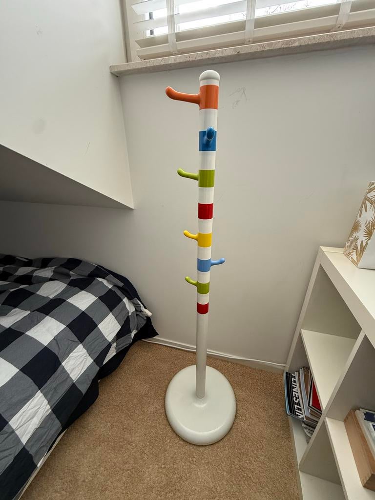 IKEA KROKIG Staande Kapstok - Kleurrijk Design, Gebruikt, Ophalen of Verzenden, Metaal, Staande kapstok