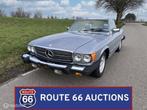 Mercedes-Benz 380 SL | 1982 | Route 66 Auctions, Auto's, Oldtimers, Overige carrosserieën, Zwart, Mercedes-Benz, Bedrijf