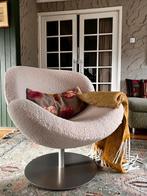 Royale vintage fauteuil | opnieuw bekleed, 75 tot 100 cm, Zo goed als nieuw, Stof, 75 tot 100 cm