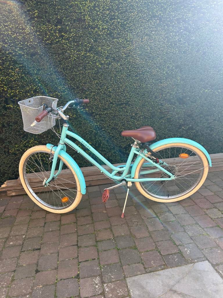 Meisjesfiets Elops 24 inch - Zo goed als nieuw, Fietsen en Brommers, Fietsen | Meisjes, Ophalen, 24 inch, Velgrem, Handrem