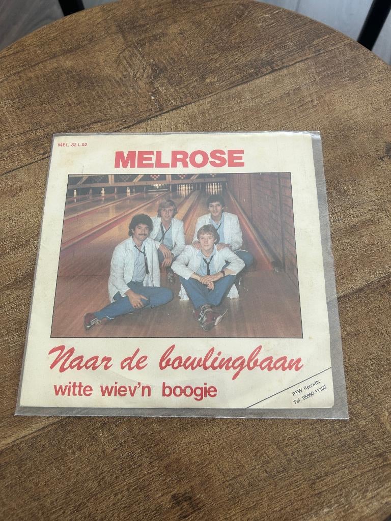 Melrose-Naar de bowlingbaan, 7 inch, Single, Ophalen of Verzenden, Zo goed als nieuw