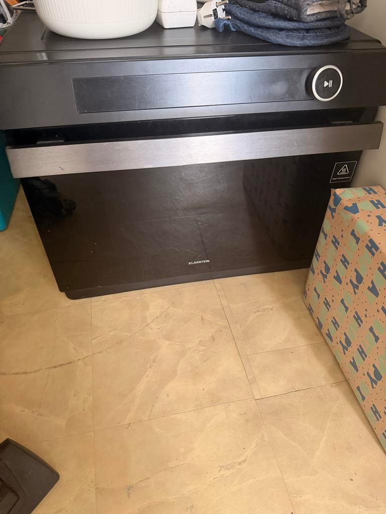 Gratis; Vrijstaande oven (Klarstein), Witgoed en Apparatuur, Ovens, Ophalen, Minder dan 45 cm, Gebruikt, Oven
