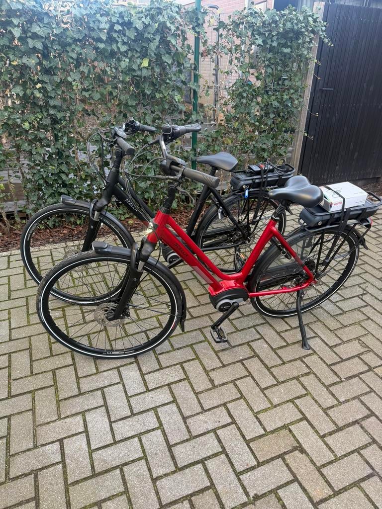 Zgan 2x stella vicenza Elektrische fietsen set bosch motor, Fietsen en Brommers, Elektrische fietsen, Zo goed als nieuw, Overige merken